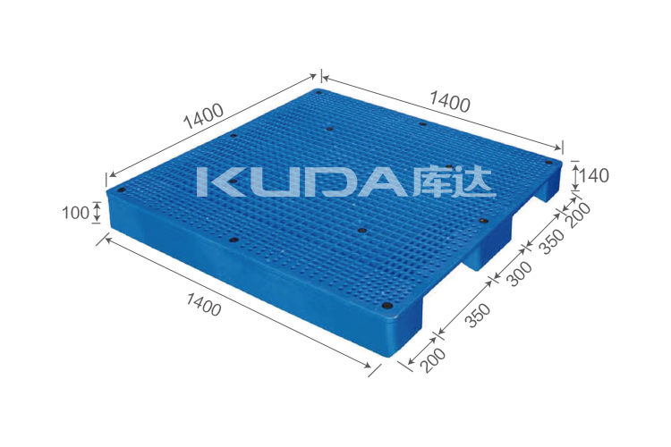 1414A網(wǎng)格川字塑料托盤