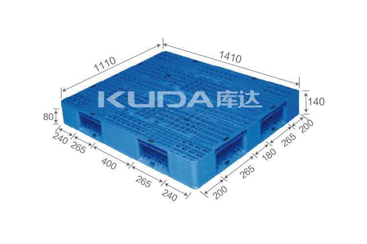 1411A網(wǎng)格田字塑料托盤