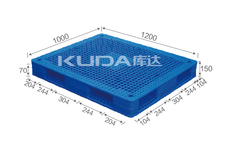 1210A網(wǎng)格雙面塑料托盤