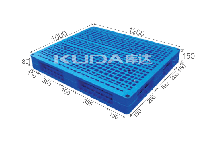 1210G網(wǎng)格雙面塑料托盤