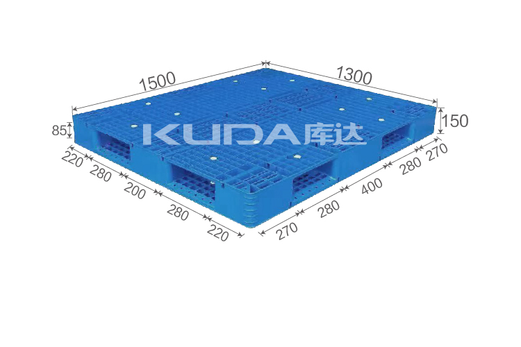 1513C網(wǎng)格雙面塑料托盤